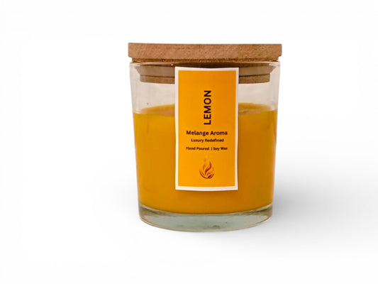 Morning Glow Lemon candle