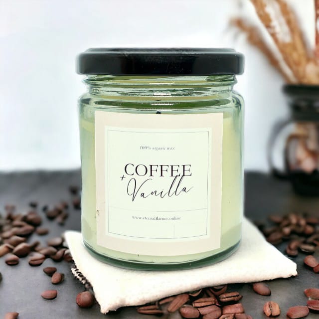 The Vanilla & Coffee Brew Candle- A refreshing fusion of Vanilla and Coffee
