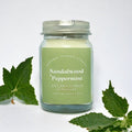 Calm After Chaos Candle- A refreshing fusion of Sandalwood & Peppermint Candle