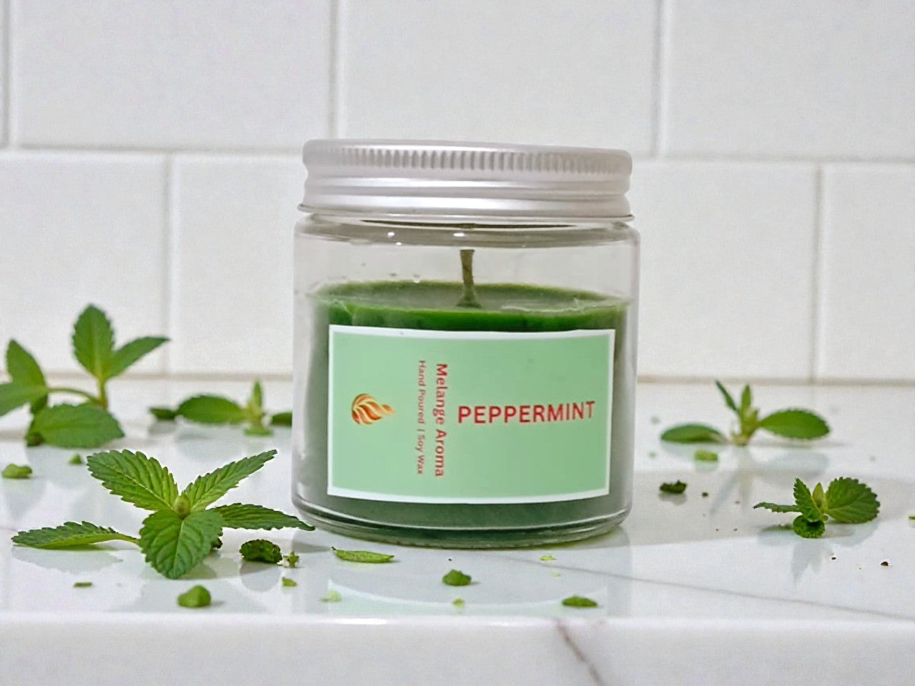 Mind over mint candle