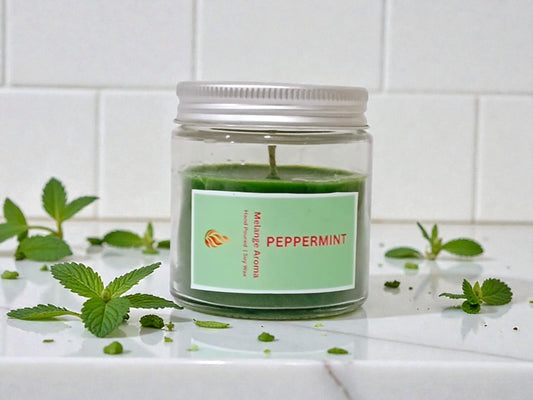 Mind over mint candle