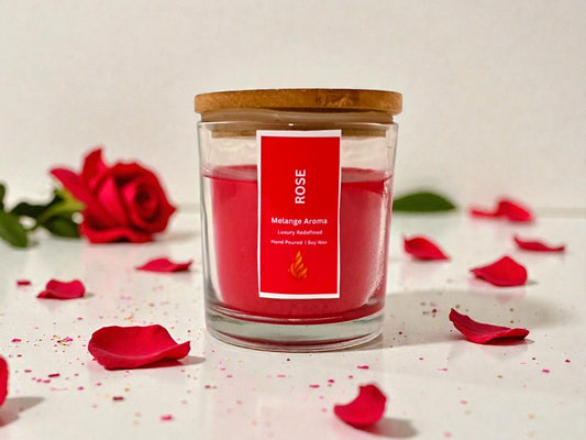 Royal Garden Rose candle