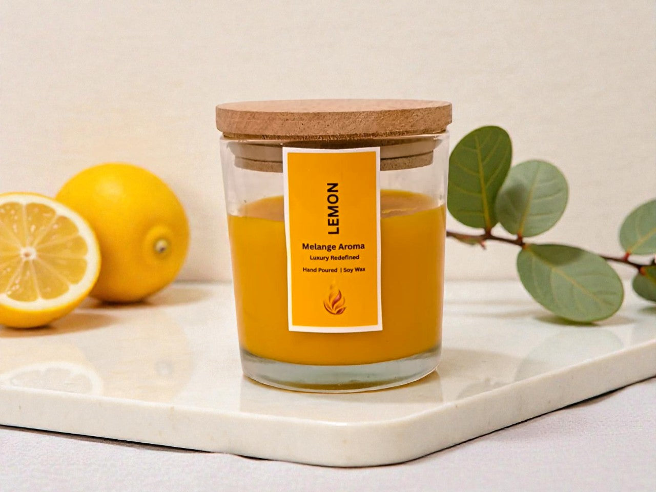 Morning Glow Lemon candle