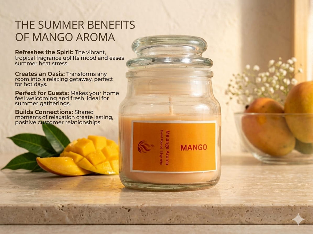 Velvet Mango Premium Soy Wax Candle