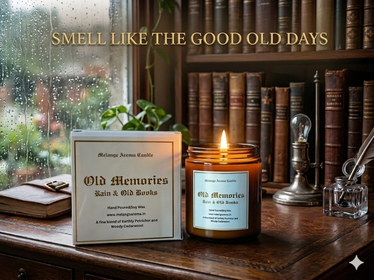 Old Memories- Rewinding old time in candle fragrance