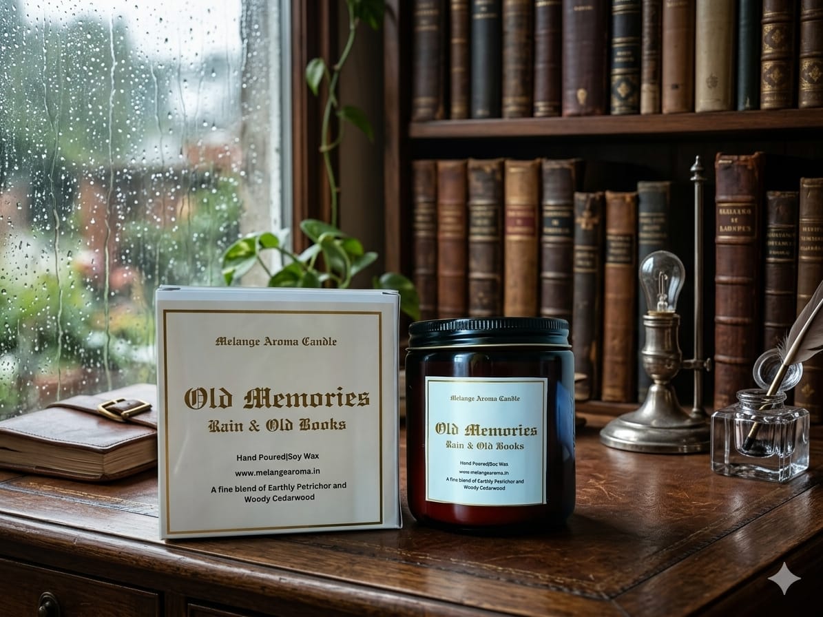 Old Memories- Rewinding old time in candle fragrance