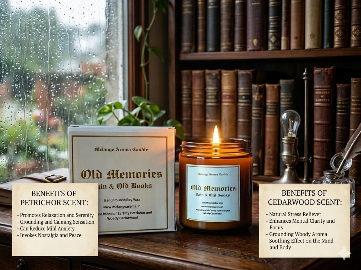 Old Memories- Rewinding old time in candle fragrance