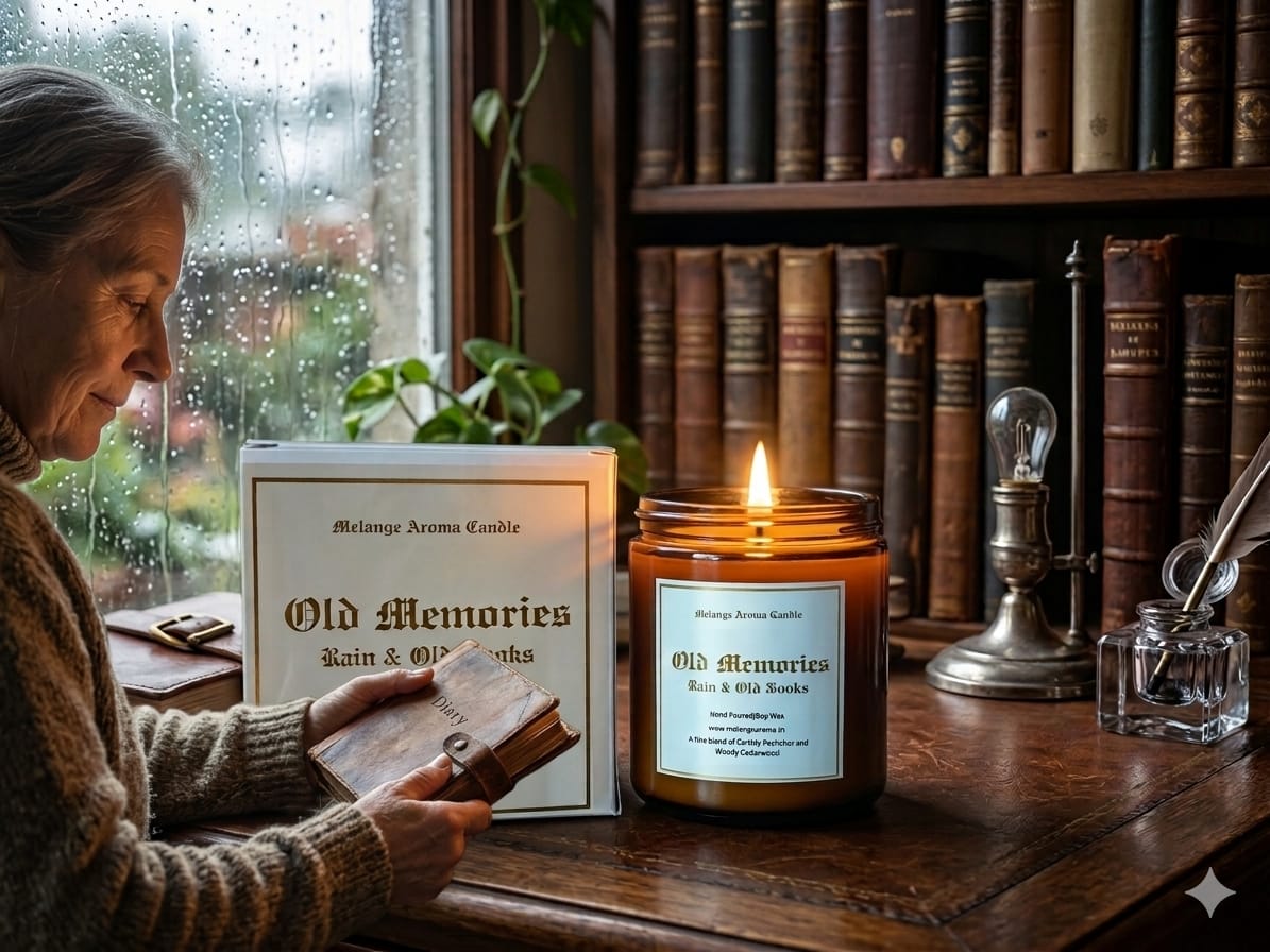 Old Memories- Rewinding old time in candle fragrance