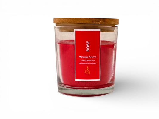 Royal Garden Rose candle
