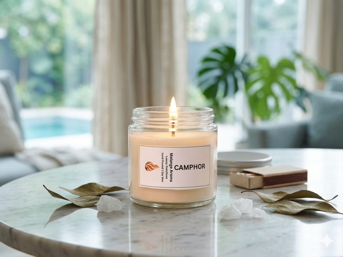 Vedic Vapor - Camphor premium Soy Wax Candle
