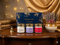 Self-Care Trio | Vanilla, Lavender & Rose Mini Soy Candle Set