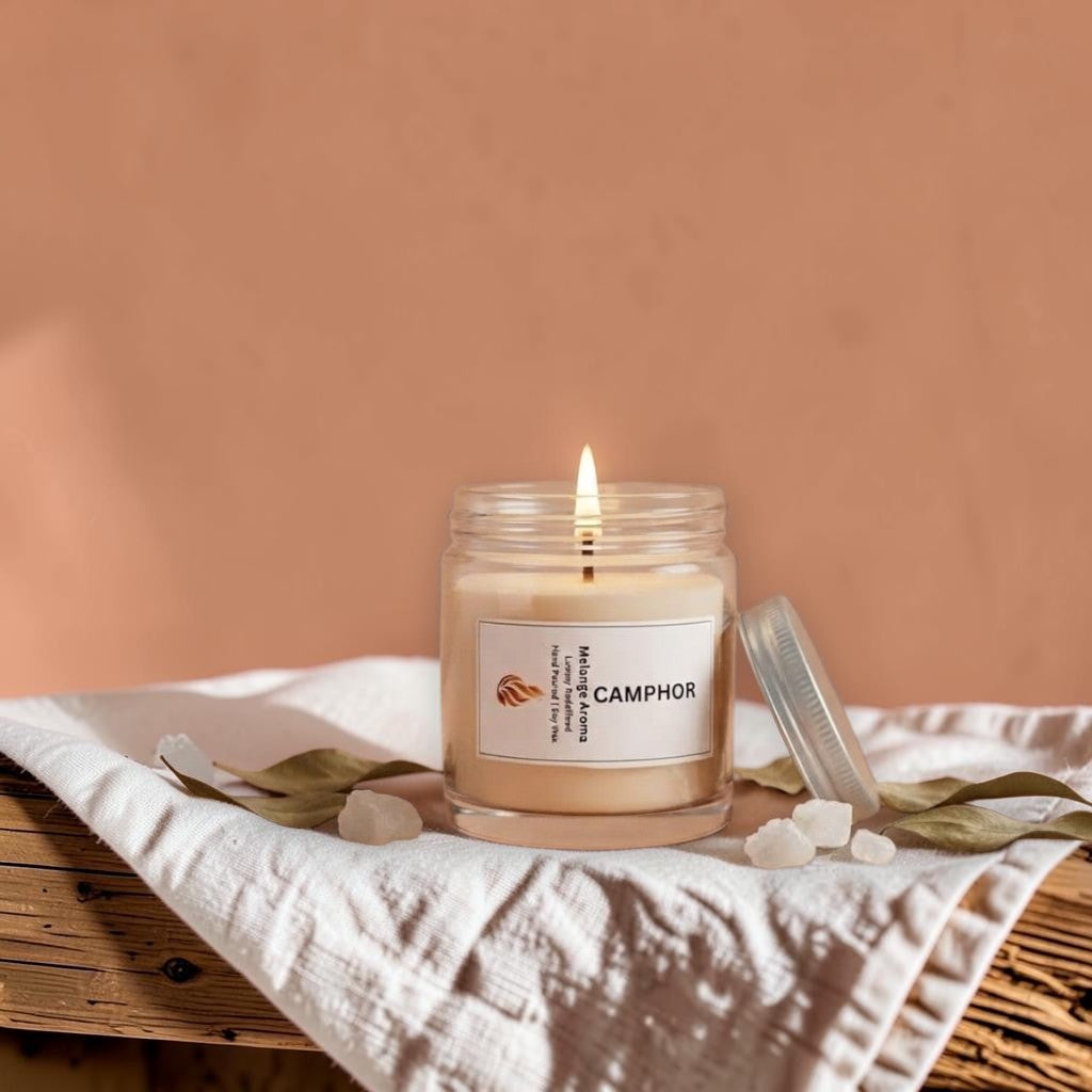 Vedic Vapor - Camphor premium Soy Wax Candle