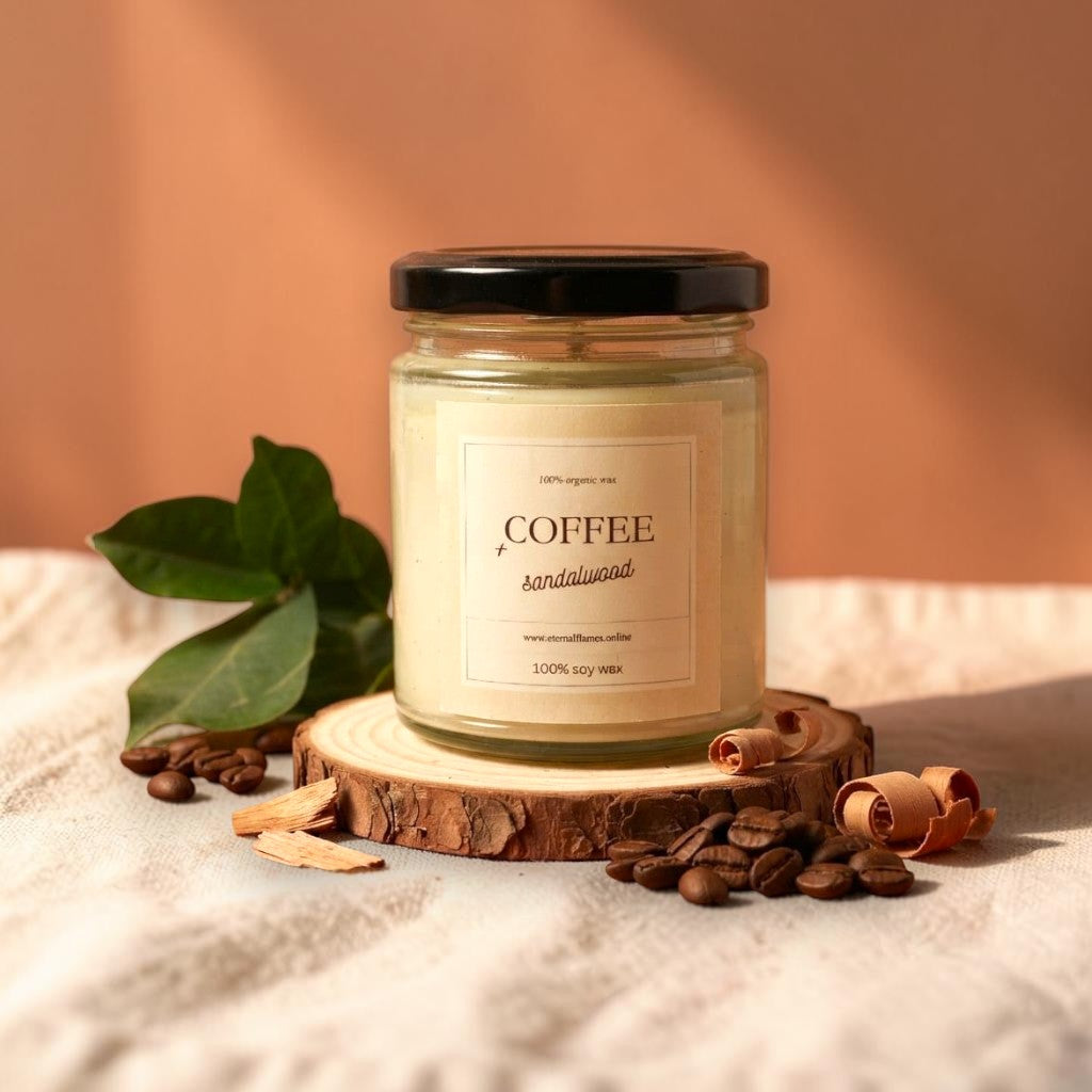 Coffee Sandalwood Candle | Café Santal Soy Candle