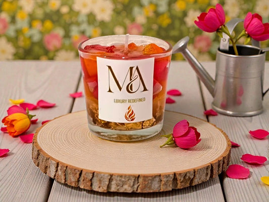 The Glass Romance Candle