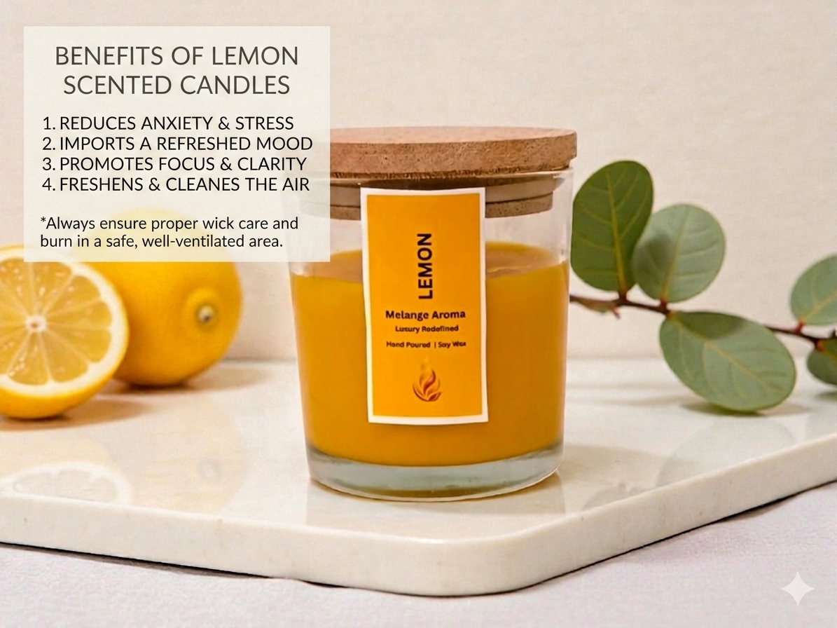 Morning Glow Lemon candle