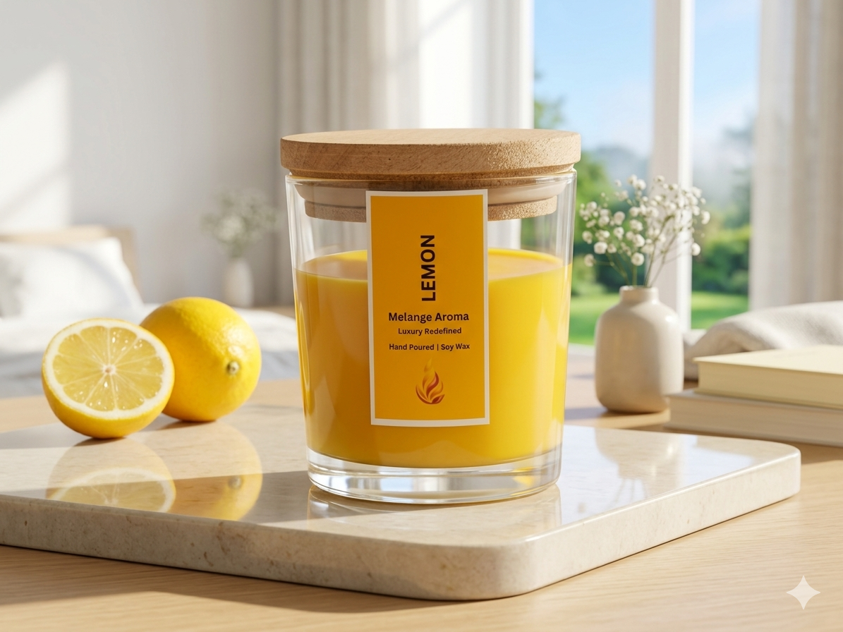 Morning Glow Lemon candle